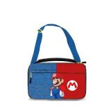NEW PDP Messenger Case with Removable Shoulder Strap - Holds 14 Games & Console - Compatible with Nintendo Switch/ Lite/ OLED - Power Pose Mario