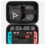 NEW PDP Messenger Case with Removable Shoulder Strap - Holds 14 Games & Console - Compatible with Nintendo Switch/ Lite/ OLED - Power Pose Mario