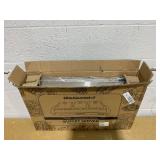 Elite Gourmet 7.5 Quart Triple Buffet Server Food Warmer Temperature Control, Clear Slotted Lids