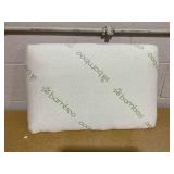 Cheer Collection Latex Memory Foam Pillow with Washable Cover