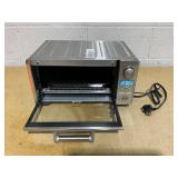 Breville 1800W Mini Smart Toaster Oven Stainless Steel BOV450XL: Countertop, 4-Slice, Dual Rack, Auto Shut-Off