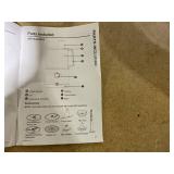 GE Food Processor | 12 Cup | Complete With 3 Feeding Tubes, Stainless Steel Mixing Blade & Shredding Disc | 3 Speed