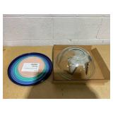 4PCS Pyrex Mixing Bowl Set with Assorted Lids