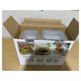16PCS Sedona Glass Food Storage Container Set