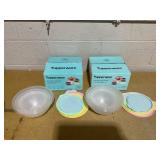 LOT OF 2 4PCS Tupperware Vintage Wonderlier Bowl Set