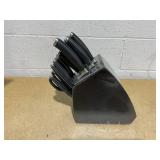 18PCS Calphalon Contemporary SharpIN Self-Sharpening Knife Set