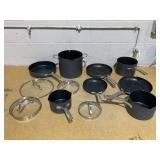 12PCS Calphalon Classic Hard-Anodized Cookware Set