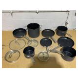 12PCS Calphalon Classic Hard-Anodized Cookware Set