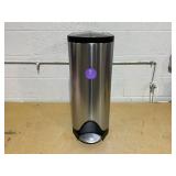 simplehuman 30 Liter Brushed Stainless Steel Butterfly Step Trash Can