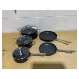 3PCS All-Clad Pots and Frying Pans