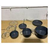 3PCS All-Clad Pots and Frying Pans
