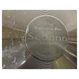 Sedona Kitchen Ceramic 13" Everyday Pan with Lid