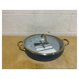 Sedona Kitchen Ceramic 13" Everyday Pan with Lid