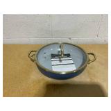 Sedona Kitchen Ceramic 13" Everyday Pan with Lid