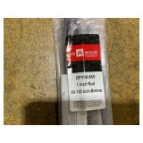 Rod Desyne 66 In. - 120 In. Single Curtain Rod