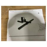 YITAMOTOR Manual Implement Lift 1-Point Lift System 50 Inches Width Fits for ATV/UTV 2 Inch Receiver