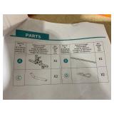 YITAMOTOR Manual Implement Lift 1-Point Lift System 50 Inches Width Fits for ATV/UTV 2 Inch Receiver