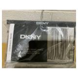 DKNY Curtains Modern Knotted Velvet Lined Curtain Panel Pair, 108 Inches