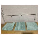 LOT OF 3 HUDSON PARK COLLECTION Luxe Turkish Bath Towel - 100% Exclusive Pastel Marina