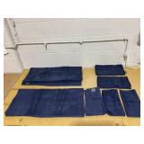 7PCS Madison Park Signature Ultra-Soft Cotton Absorbent Towel Set