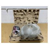 Metropolis Floor Lamp Black - Adesso: Contemporary Double Socket 300W