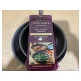2PCS Anolon 10.25" & 12.75" Frying Pan Set