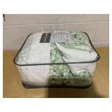 4PCS King Size Madison Park Quilt Set, Seersucker Floral Coverlet for Beds, All Season Lightweight Bedding, Farmhouse Quilt Set