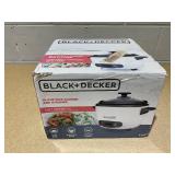 BLACK+DECKER 16-Cup Rice Cooker, 8-Cup Uncooked Rice, Steaming Basket, Removable Non-Stick Bowl, One Touch, Keep Warm
