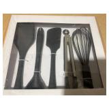 5PCS Arch Studio Silicone Utensils