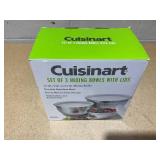 3PCS Cuisinart Mixing Bowl Set, Stainless Steel