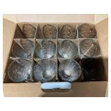 12PCS Anchor Hocking Honeycomb 16oz Drinking Glass Set
