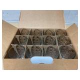12PCS Anchor Hocking Honeycomb 16oz Drinking Glass Set