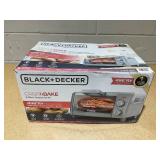 BLACK+DECKER 4 Slice Toaster Oven - TO1701SG: Countertop