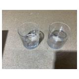 4PCS Mikasa Cheers 12.75-Ounce Double Old Fashion Glasses