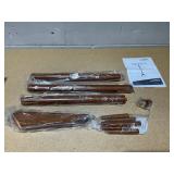 Coaster Devlin Walnut Coat Rack with 6-Hooks