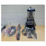 Shark Navigator Lift-Away Deluxe Upright Vacuum - Blue NV360: HEPA Filter, Pet Hair, Multi-Surface, 25