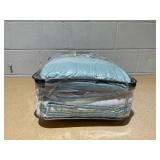 6PCS Full/Queen Madison Park Caelie Quilt Modern Classic Design All Season, Breathable Coverlet Lightweight Bedding Set