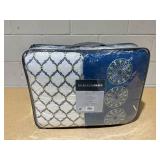 6PCS King/Cal King Madison Park Tangiers Quilt Modern Classic Design All Season, Breathable Coverlet Lightweight Bedding Set