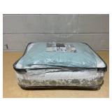 6PCS King/Cal King Madison Park 100% Cotton Quilt Set Floral Print, Double Sided Stitching, All Season, Lightweight Coverlet Shabby Chic Bedding Layer