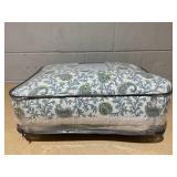 6PCS King/Cal King Madison Park 100% Cotton Quilt Set Floral Print, Double Sided Stitching, All Season, Lightweight Coverlet Shabby Chic Bedding Layer