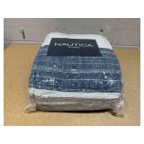 3PCS King Size Nautica - Quilt Set, Cotton Reversible Bedding with Matching Shams, Bedding Set