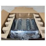 MegaChef 4 Slice Wide Slot Toaster with Variable Browning