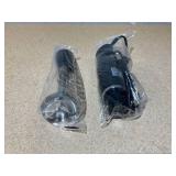 Elite Gourmet EHB1015 Immersion Hand Blender 500 Watts 2 Speed Mixing with Stainless Steel Blades