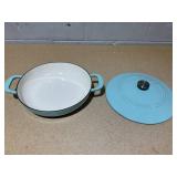 Martha Stewart 3.5-Quart Enameled Cast Iron Dutch Oven Braiser