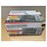 BLACK+DECKER 4 Slice Toaster Oven - TO1701SG: Countertop