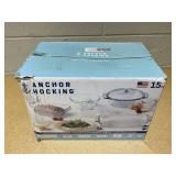 15PCS Anchor Hocking Oven Basics Bakeware Set