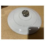 Instant 6-qt. Dutch Oven with Enameled Cast-Iron Cooking Pot- WHITE LID