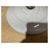 Instant 6-qt. Dutch Oven with Enameled Cast-Iron Cooking Pot- WHITE LID