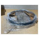 The Cellar Stainless Steel 8.5-Qt Covered Oval Roaster with Rack