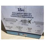 Anchor Hocking Complete Glass Bakeware Set 15 piece